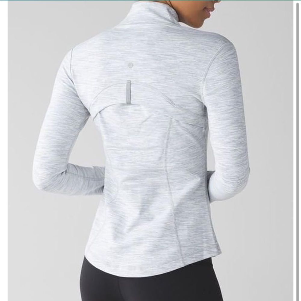 Lululemon Womens Define Jacket Wee Are From Space Ice Grey Alpine White